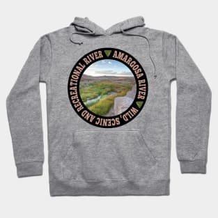 Amargosa River Wild, Scenic and Recreational River circle Hoodie